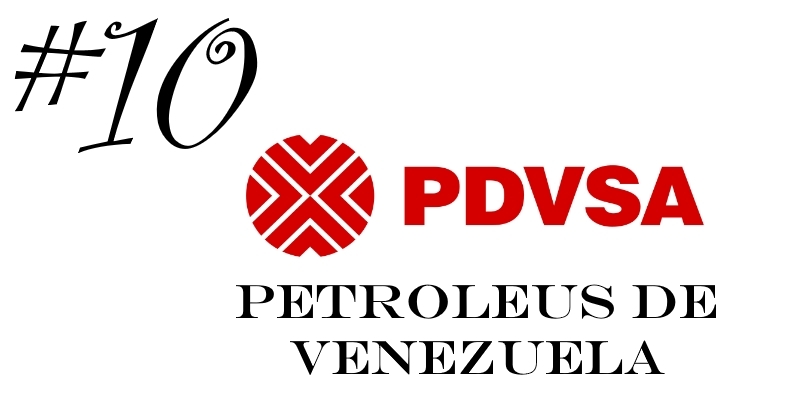 Το λογότυπο της πολυεθνικής εταιρείας πετρελαίου Petroleus de Venezuela