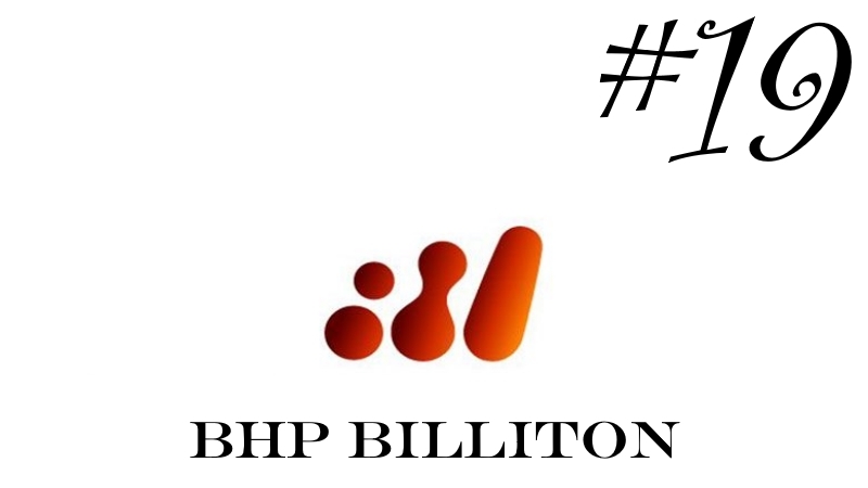 Το λογότυπο της πολυεθνικής εταιρείας πετρελαίου Bhp Billiton