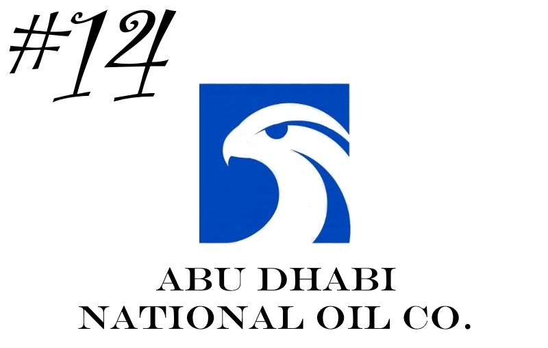 Το λογότυπο της πολυεθνικής εταιρείας πετρελαίου Abu Dhabi National Oil Co.