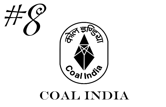 Το λογότυπο της πολυεθνικής εταιρείας άνθρακα Coal India