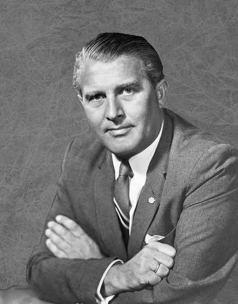Ο επικεφαλής του πυραυλικού προγράμματος της ναζιστικής Γερμανίας Wernher von Braun