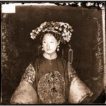 China, a Manchu bride. Photograph by John Thomson, 1871